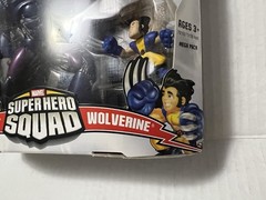 New Authentic 2007 Marvel Super Hero Squad Sentinel & Wolverine Action Figures