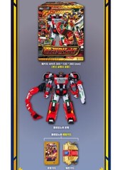 Metal Cardbot S Flamenova Flame Nova Season 2 New Transforming Robot Fire Truck