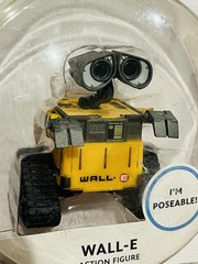DISNEY PIXAR WALL-E POSEABLE ACTION FIGURE THINKING TOY 2014