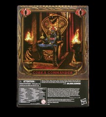 PRE-SALE–G.I. Joe Classified 221 Hooded Cobra Commander Figure Throne Set