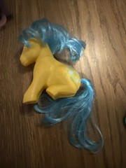 Lot Of 6 Vintage 1980s My Little Pony Toys, G1 Unicorns Pegasus