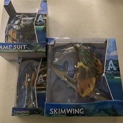3 McFarlane Toys Avatar The Way Of The Water Skimwing 14” Tonowari & Amp Suit
