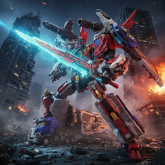 Metal Cardbot W HEAVY IRON Transforming Robot Car Toy SAMG Korean Action Figure