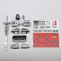 ABS Casting Head Vacuum Metalizing Armor sticker Upgrade Kit For SS86 Megatank