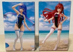 lot of 2 Mushoku Tensei Roxy Eris Figure Kadokawa Swim Suit ver.