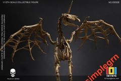 101TOYS ES031 1/12 Scale Pocket Monster Skeleton Skeleton Articulated Horse Set