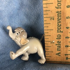 Disney Jungle Book Colonal Hathi Jnr The Elephant Toy Figure Rare Vintage