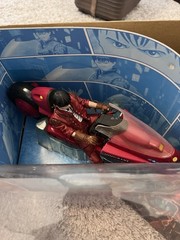 Akira Kaneda Motorcycle Akira Deluxe Boxed Set Action Figure 2001