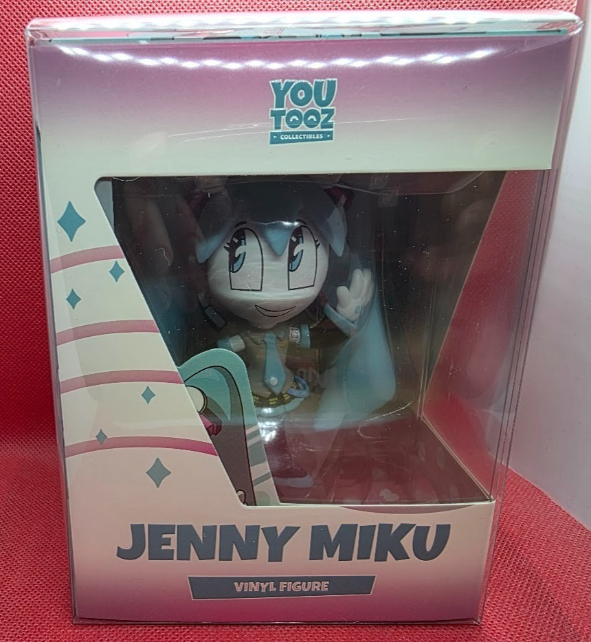 Youtooz Vocaloid Jenny Miku Vinyl Figure #454 Vinyl Figure. NIB.