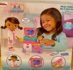 RARE! Doc McStuffins Magic Talking Doc Care Cart NEW! Disney Junior COLLECTIBLE