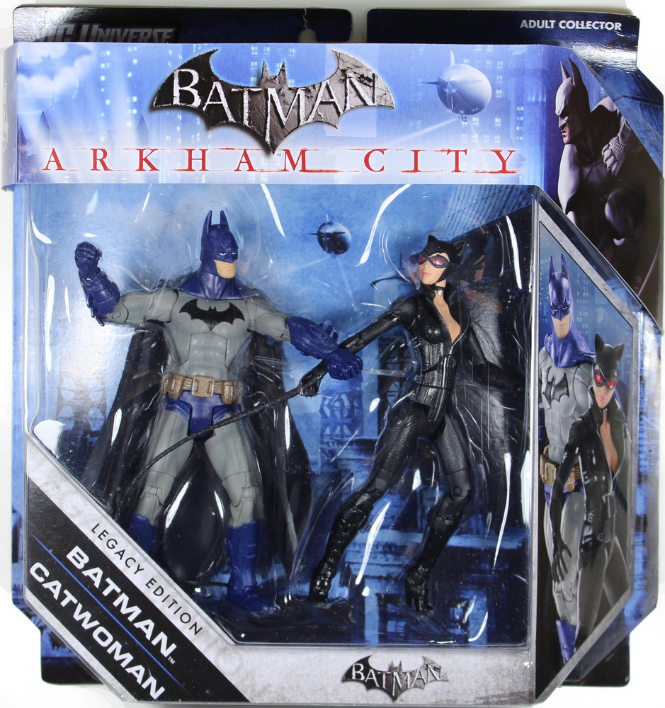 Batman Legacy – BATMAN & CATWOMAN (COLOR VERSIONS) – ARKHAM CITY / ASYLUM ORIGIN