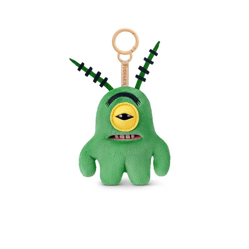 Fuggler SpongeBob Plush Pendant, Ugly Cute Teeth Monster Keychain, Kids Birthday
