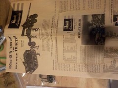 Revell 1956 Army Combat Team Gift Set-mostly complete w bonus stuff!!