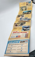 Gi Joe Cobra action figure Product insert poster Hasbro 1983 Product insert vtg