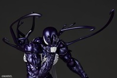 Revoltech Amazing Yamaguchi Symbiote Spider-Man Purple Ver. Figure PRESALE