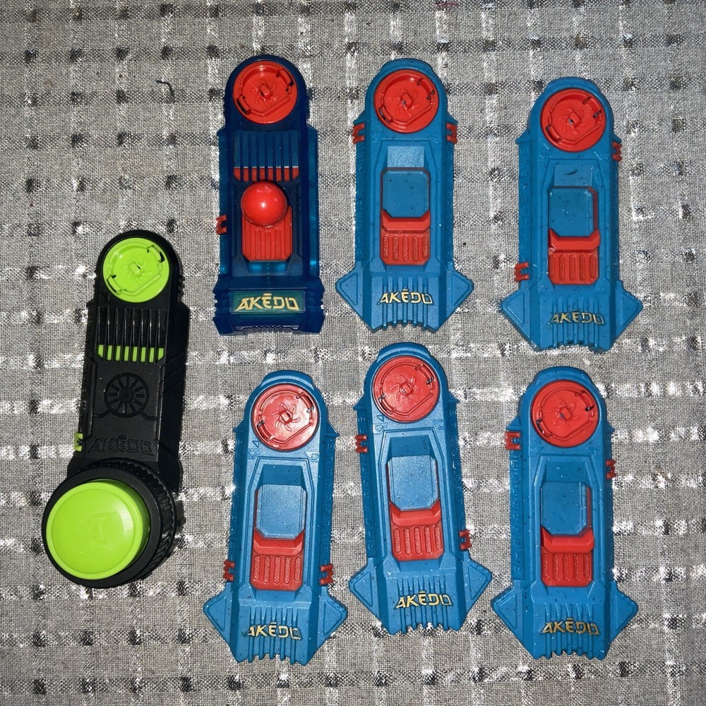 Akedo Ultimate Arcade Warrior Lot Controller Base Stand Platform 7