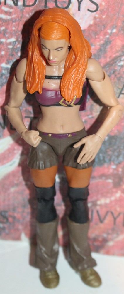 WWE Becky Lynch Mattel Basic Action Figure Wrestling Series 62