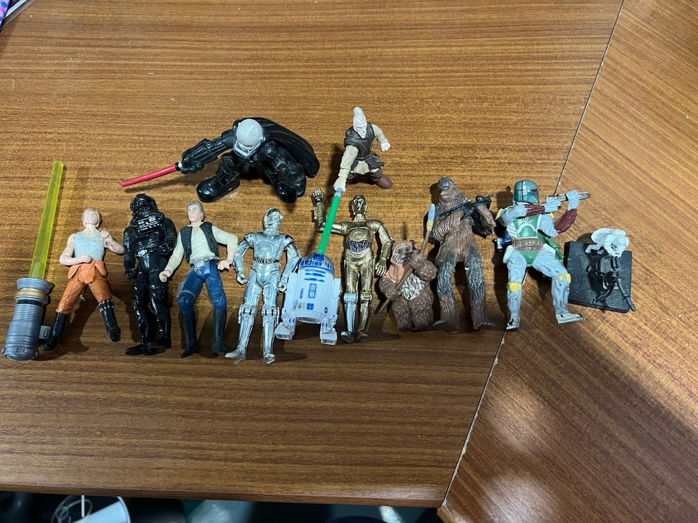 Star Wars Figures Lucas Films 2007 Lot of 8 Plus 4 Random Figures