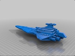 3D Printed Chancellor class Star Destroyer