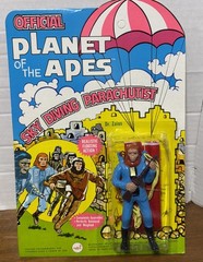 Planet Of The Apes Sky Diving Parachutist 5″ Dr Zaius New Nm Unpunched*211