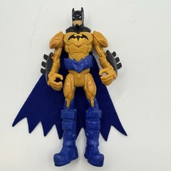 Batman Orange Yellow Black Blue Cape 4-Inch Wing Zip Action Figure DC Complete