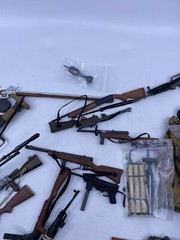 Huge 1/6 Scale Military Weapons Gear Lot Demon, Twizted, Ultimate Solder & More