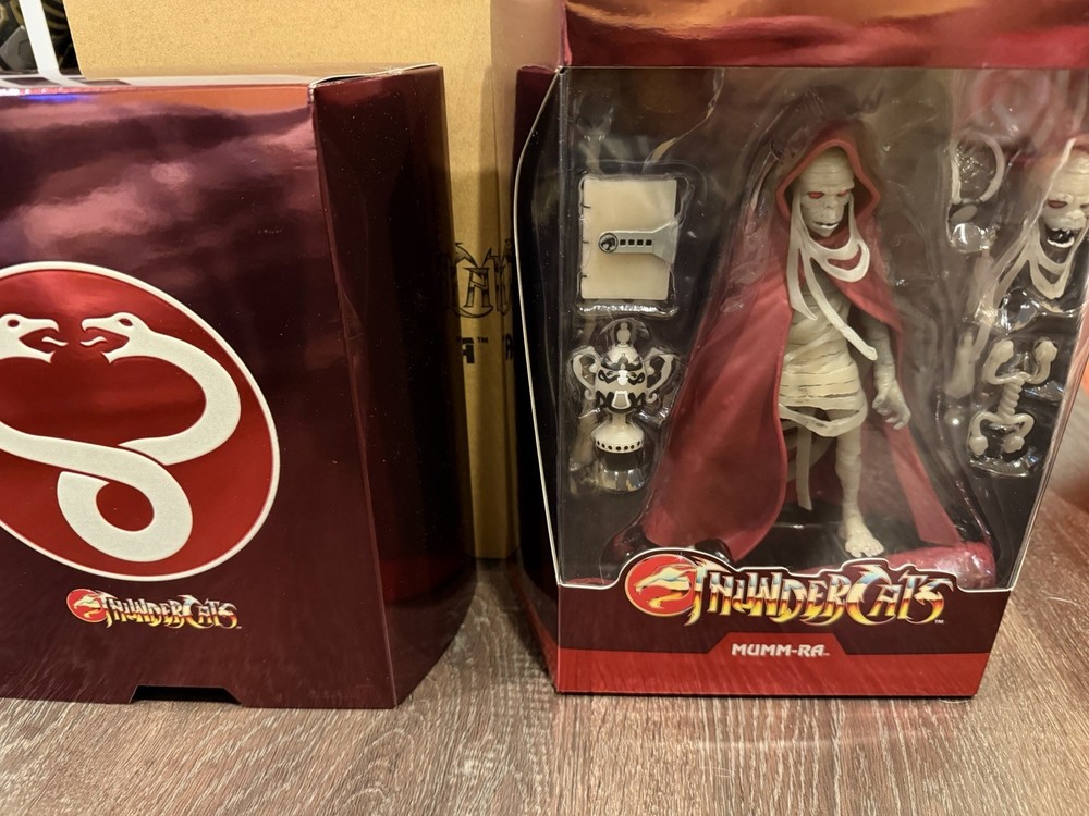 Super7 Thundercats Ultimates Mumm-Ra Evil Glow Figure. New In Sealed Box