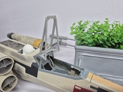 X Wing Canopy Death Star Trench Run 2011 STAR WARS Toys R Us EXCLUSIVE 3d