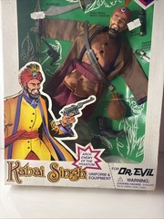 CAPTAIN ACTION 12″ Playing Mantis Dr. EVIL KABAI SINGH Uniform & Equipment