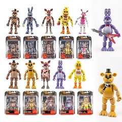 Spring Trap Five Nights At Freddy Bonnie Chica Golden Foxy 5″Action Figure GN