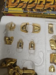 Vtg Bandai Saint Seiya Leo Aiolia Gold Cloth Saint Cloth Figure Missing Tail