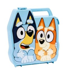 Bluey & Bingo Play & Go Take Along Collector Case with 8 Action Figures