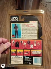 POTF Chewbacca Figure MIB. Signed By Actor Peter Mayhew.