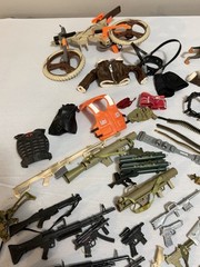 GI Joe Lot With Clothes And Accessories Weapons Ammo Figures