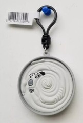 2024 Monogram 2.70″ Junji Ito Uzumaki Anime B&W “Spiral Dad” 3D Figural Bag Clip