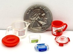 Home 3 Pieces Of Kitchen Plastic Ware Common Zuru Mini Brands Home Series 1