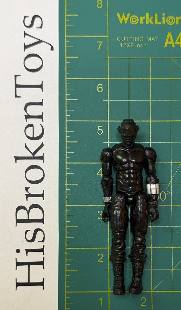G.I. Joe: RoC 3.75” Snake Eyes (v43) 2009 Loose $5 Brown Bag Special