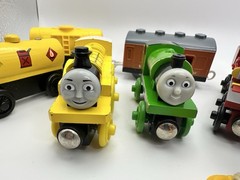 Thomas & Friends Wooden Train Cars Lot Of 8- Rocky Percy Molly Troublesome Truck