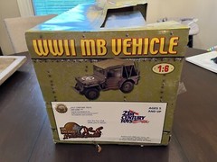 21st Century Ultimate Soldier WWII MB VEHICLE 1:6 Scale Military Jeep w/ Figures