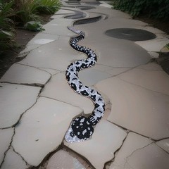 LARGE Rattlesnake Articulated Figure 3D Print Novelty Collectable 37.5″ X 2″