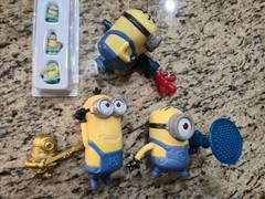 Lot Set 8 Mini Despicable Me Minion Figures Toy