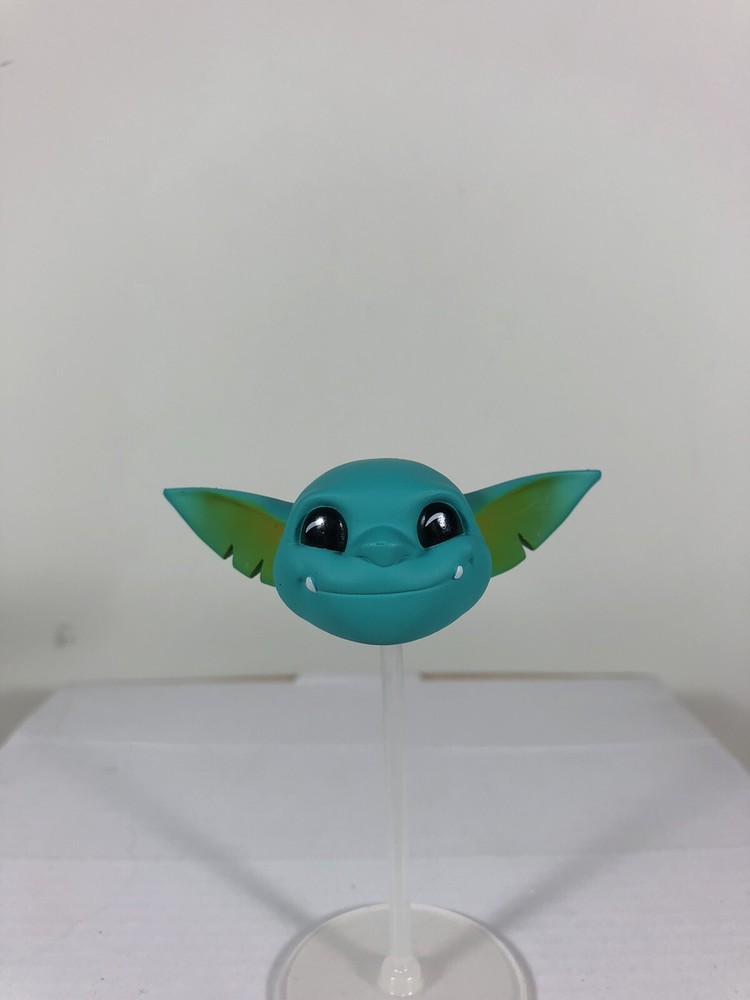Plunderlings Captain Teel Grinning Head Lone Coconut Goblin Figure Teal Pirate