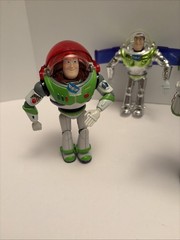 Toy Story Buzz Lightyear Think Way Lot Of 4 – Different As-is Conditions 5”