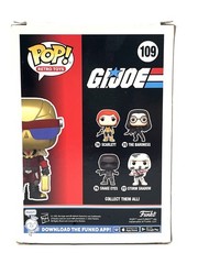 Super7 Funko POP GameStop Exclusive G.I. Joe Director Destro #109 Boxed