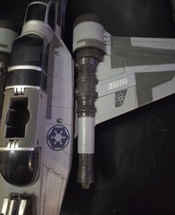 🔥🔥2008 STAR WARS: THE CLONE WARS ARC-170 (SHADOW SQUADRON) FIGHTER – COMPLETE