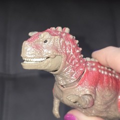 Crazed Carnotaurus Disney’s Dinosaur 2000 Toy Figure & Eema Styracosaurus FLAWED
