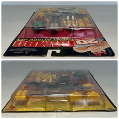 Toy Island 1995 Rambo Enemy Attack Set 3.75 in Vintage Rare Unopened From Japan