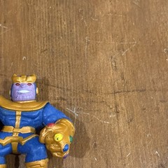 Marvel Super Hero Squad Thanos Figure 2009 Hasbro Infinity Gauntlet