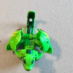 Bakugan Battle Brawlers Ventus T-Rex Green Dinosaur 600G Transforming Figure