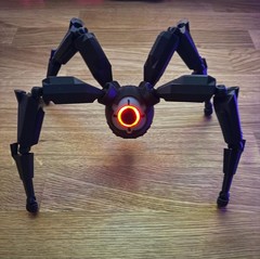 Arc Raiders Leaper Light up Figurine – 3D Printed – Sci-Fi Robot Creature Model